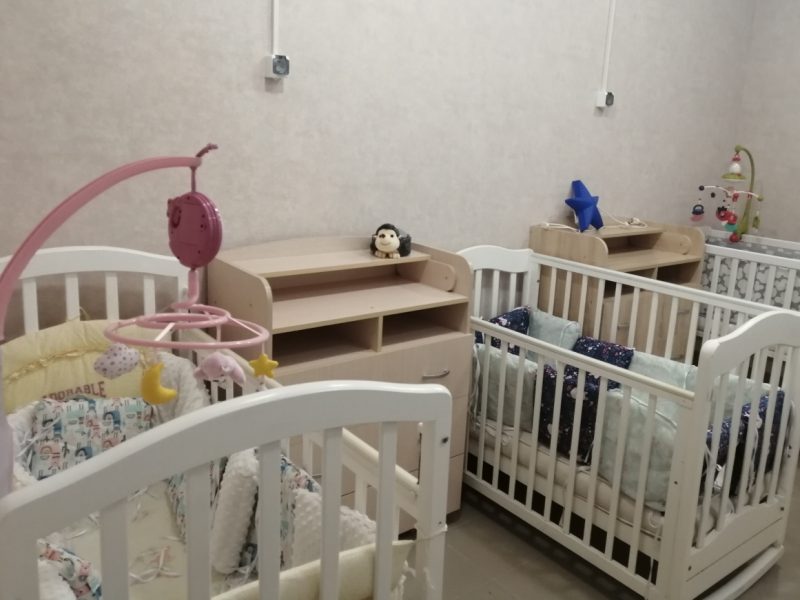 #СПАСИБО! Ремонт в помещении для молодых мам в Азовском центре завершился