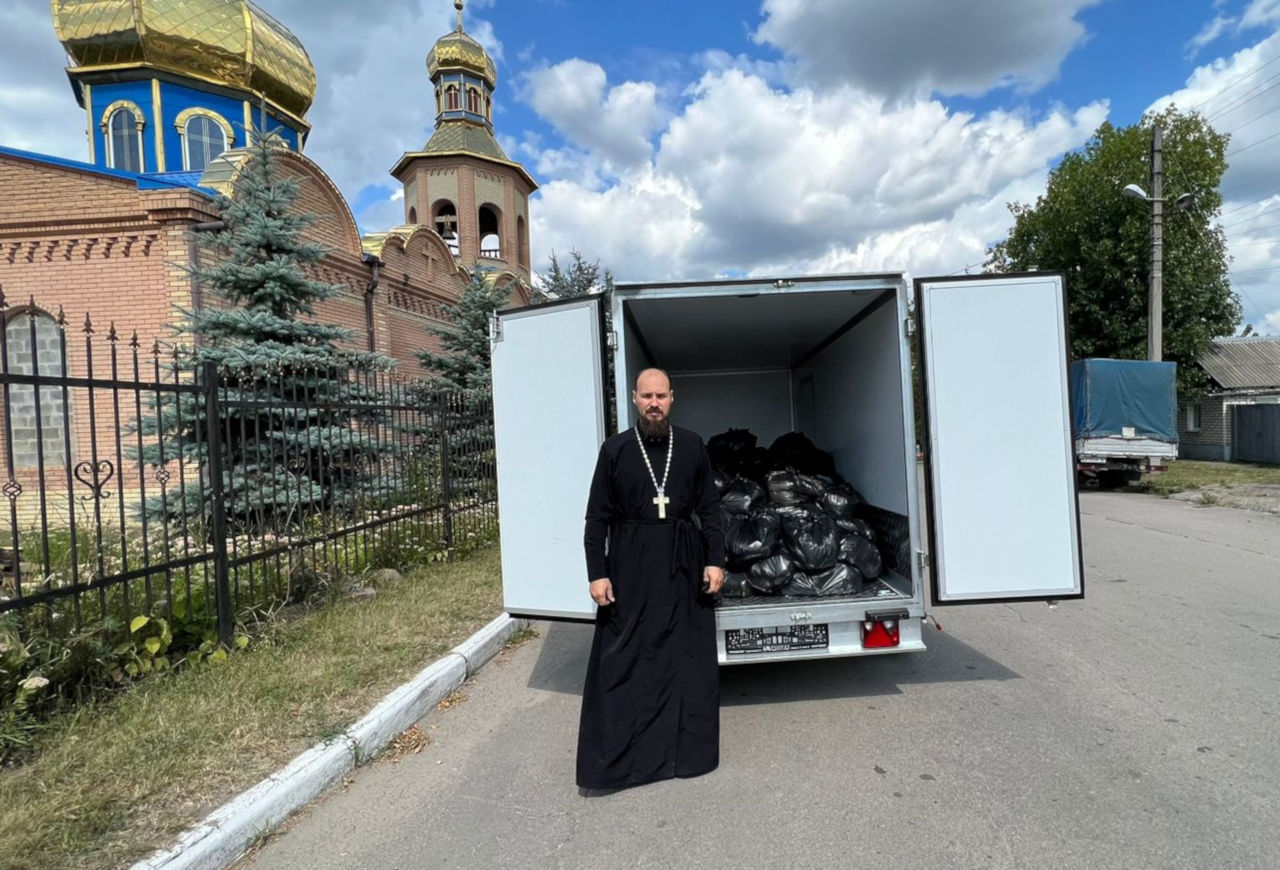 #Спасибо! С вашей помощью храм Всех Святых Луганской епархии получил фургон!