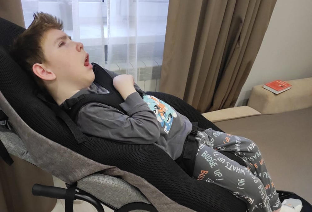 #Спасибо! Петя Бурдаков получил индивидуальное анатомическое сиденье