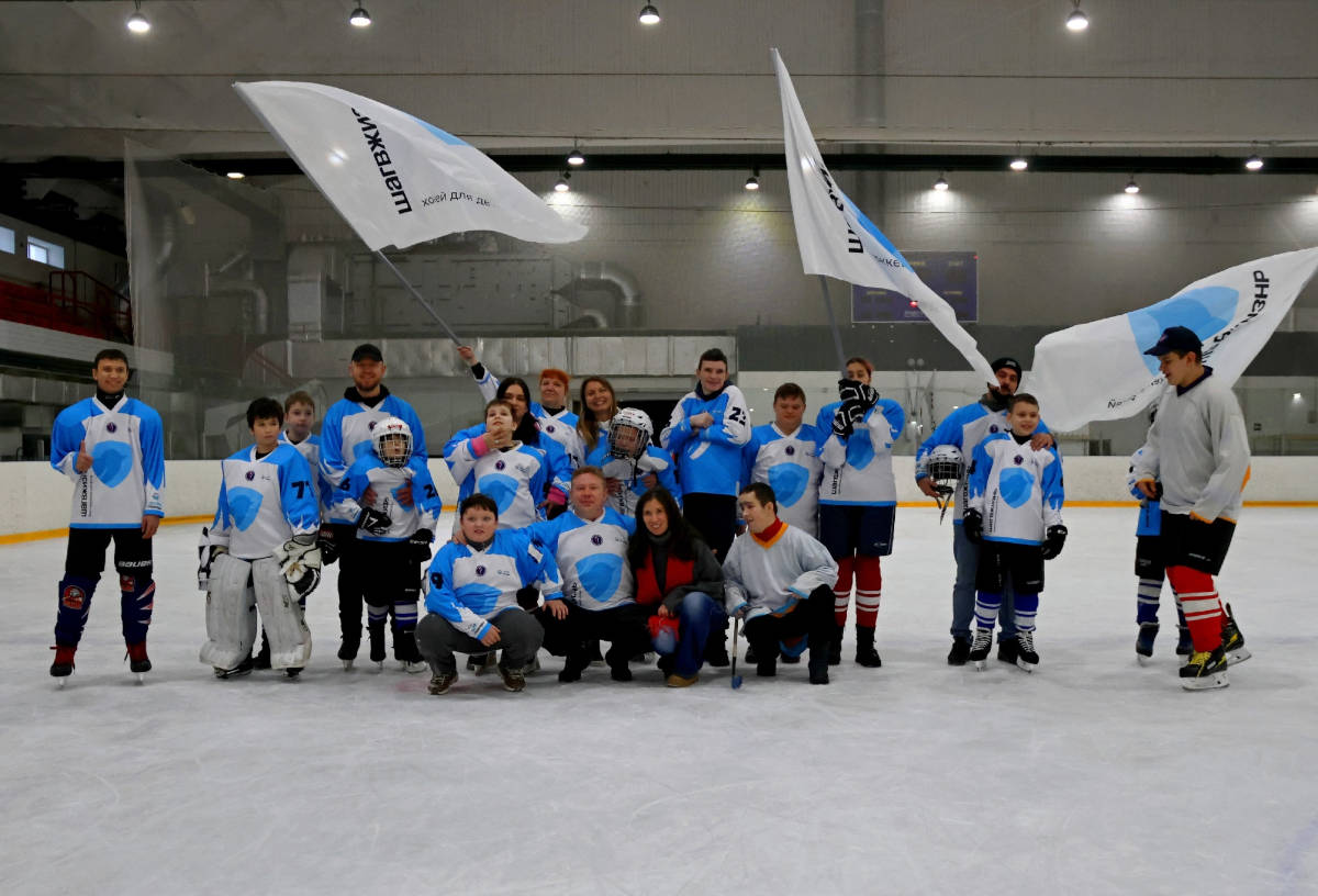 Заставка для - Команда адаптивного хоккея «Шаг в жизнь»