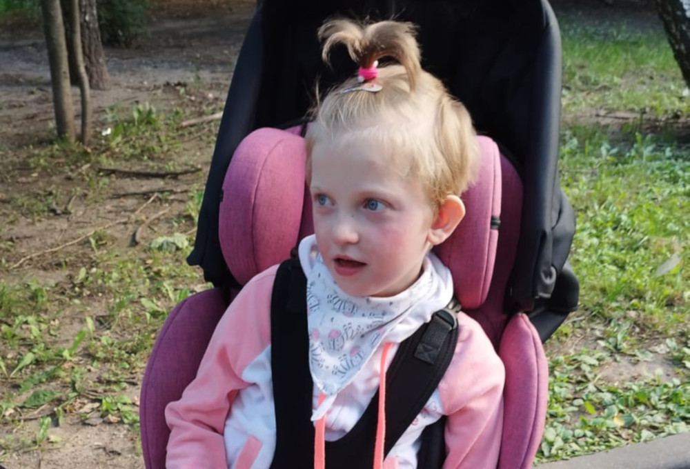 #Спасибо! Даша Табашкова получила новую прогулочную коляску и радость ежедневных прогулок